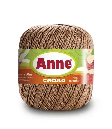 7625 ANNE пряжа (100%%мерс.бавовна, 74гр. 250м), бежевий