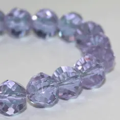 11391/013C,10MM,42шт/нитка Crystal Art намистини