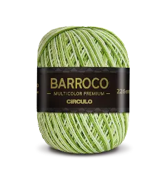 9384 BARROCO MULT. PREMIUM (100%% бавовна мерсерізована, 200гр. 226м. )