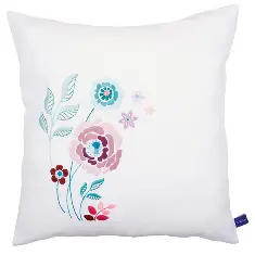 PN-0154585 Vervaco Embroidery Cushion "Modern Flowers II"