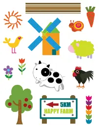 4207CS Набір прозорих штампів Чарівна Мить