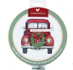 72-76045 Набір для вишивання хрестиком «Truck • Грузовичок» DIMENSIONS