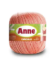 4514 ANNE пряжа (100%%мерс.бавовна, 74гр. 250м), рожевий