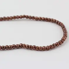066PD,3mmrd [нитка 65см/280шт] Crystal Art намисто
