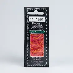 1591 Coral Fish Decora Madeira 5 m 4-х шарові філамент 100%% віскоза