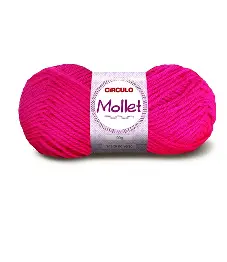 385 MOLLET пряжа пряжа (100%% акрил, 100гр, 200м), малиновий