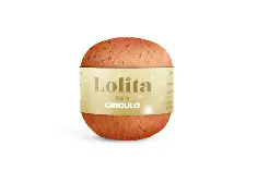 4156 LOLITA пряжа (26%% бавовна, 49%%поліестер, 25%% акрил. 100гр. 250м. 6 мот. в уп), жовтогарячий