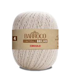 20 BARROCO BRILHO 4 SILVER (98%%бавовна, 2 %% металік, 700гр. 1150м. )