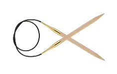 35349 Спицы круговые Basix Birch Wood KnitPro, 100 см, 15.00 мм