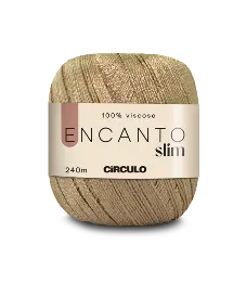 7031 ENCANTO SLIM пряжа (100%% віскоза, 100гр. 240м 6 мот. в уп) темно-коричневий