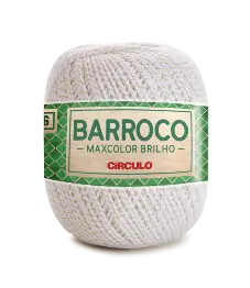 8001 BARROCO MAXCOLOR BRILHO (98%%бавовна, 2 %% металік 200 г,216 м)