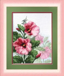 Mixed technique stitch kit СТ-18 "Mallow"