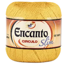 1289 ENCANTO SLIM пряжа (100%% віскоза, 100гр. 240м 6 мот. в уп) насичений відтінок жовтого