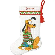 70-08967 Kit for cross stitch embroidery Chobitok Plutto Dimensions