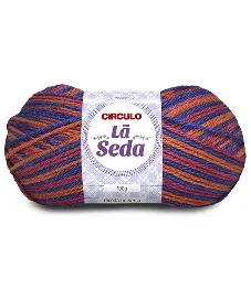 9974 LA SEDA пряжа (70%% акрил  30%% вовна, 100гр. 166м. ), різнокольоровий