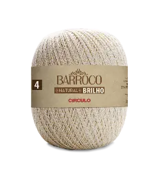 20 BARROCO BRILHO 4 GOLD (98%%бавовна, 2 %% металік, 700гр. 1150м.)