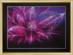 Rhinestone decoration kit KC-170 "Stellar lotus"