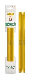 40709 Набір кольорових панчішних спиць, серії Colour, діаметром 4,0 мм, довжиною 20 см, алюмінй PONY