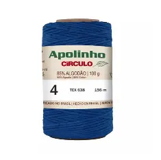 2775 APOLINHO 4(85%% бавовна , 15%%інші волокна 100гр. 156м.)
