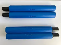 270-00/сині П`яльці з кліпсами Nurge запасні 18см.