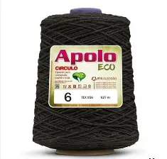 8990 APOLO ECO 6 (85%% бавовна, 15%% волокна, 600гр, 627м 1шт)