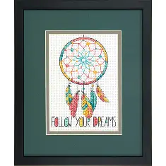 70-65158 Набір для вишивання хрестом DIMENSIONS Dreamcatcher "Ловець снів"