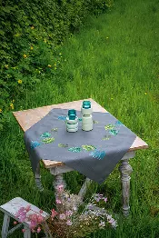 PN-0189719 Vervaco Tablecloth "Botanical leaves"