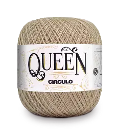 8176 QUEEN 5 пряжа (100%% єгіпет.бавовна, 100гр. 424м), молочний