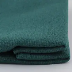 Канва для вишивання ТВШ-38-1 1/74 Аїда 16, темно-зелений, 20%% бавовна та 80%% поліестер, ширина 1,5м