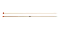 35262 Спицы прямые Basix Birch Wood KnitPro, 35 см, 6.00 мм