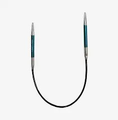 47085 Спиці кругові Zing KnitPro, 22,5 см, 3,25 мм