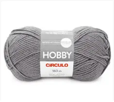 8978 HOBBY пряжа (100%% акріл, 100гр. 160м), сірий