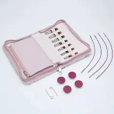 55501 Набір ультракоротких дерев'яних знімних спиць Symfonie 2 Mini KnitPro