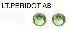 238AB LT.PERIDOT AB стрази DMC+ фольговані
