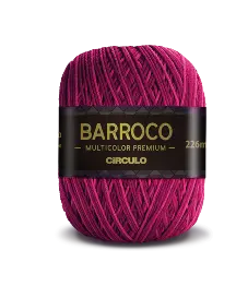 9153 BARROCO MULT. PREMIUM пряжа (100%% бавовна мерсерізована, 200гр. 226м.), різнокольоровий