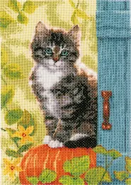 PN-0158303 Vervaco "Cat & Pumpkin"