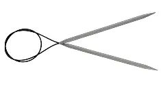 45336 Спиці кругові Basix Aluminum KnitPro, 80 см, 4.50 мм