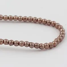 064PD,3mmrd [нитка 65см/280шт] Crystal Art намисто