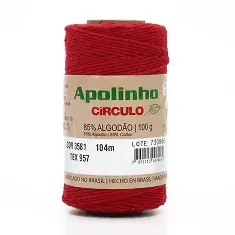 3581 APOLINHO 6 (85%% бавовна , 15%%інші волокна 100гр. 104м.)
