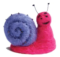 Felting kit V-08 “Snail” 