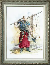 Partial embroidery kit RK-062 "Cossack-winner"