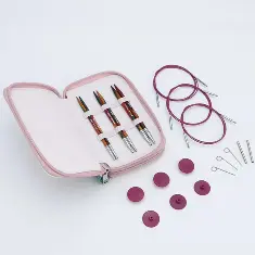 55505 Стартовий набір дерев'яних знімних спиць Symfonie 2 Starter, довжина 13 см KnitPro