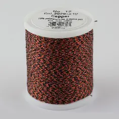  3029/9806 Glamour №12 віскозна нитка з металізованим ефектом, 200м