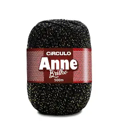 8990 ANNE BRILHO(96%%мерс.бавовна, 4%% метал, 150гр. 500м. )