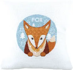 BT-209 Counted cross stitch kit Crystal Art Set of pictures "World of animals"