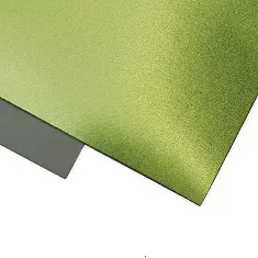 008 Фоамиран металізований, зелений, 21*29.7см
