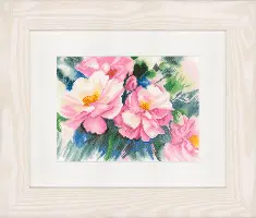 PN-0149996 Counted cross stitch kit LanArte "Beautiful Roses" 