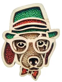 F-101 Designer kit Magnet "Dog Casanova"