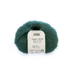 9805 Aurora пряжа (70%% кід мохер 30 %% шовк), колір Лісовий зелений 25 г моток ROSARIOS