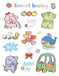 3906CS Набір прозорих штампів Чарівна Мить